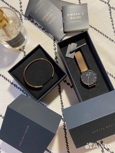 Часы и браслет Daniel Wellington