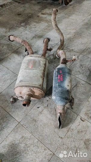 Глушитель Toyota Land Cruiser 200 2uzfe 2008