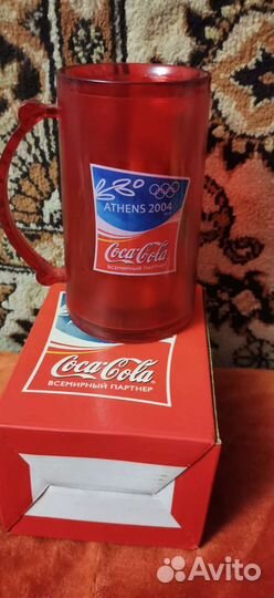 Замораживающаяся олимпийская кружка от coca-cola