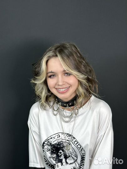 Модель на сложное окрашивание волос