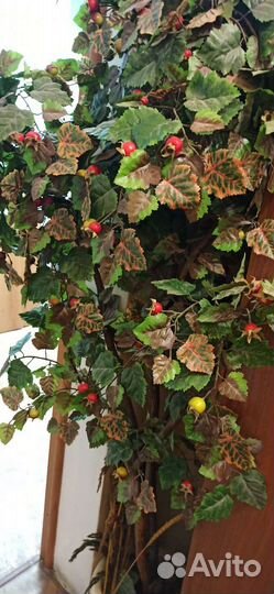 Дерево искусственное с яблочками