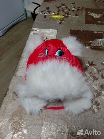 Шапка зимняя для девочки новая