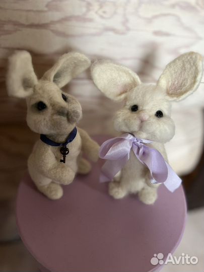 Игрушки валяные из шерсти