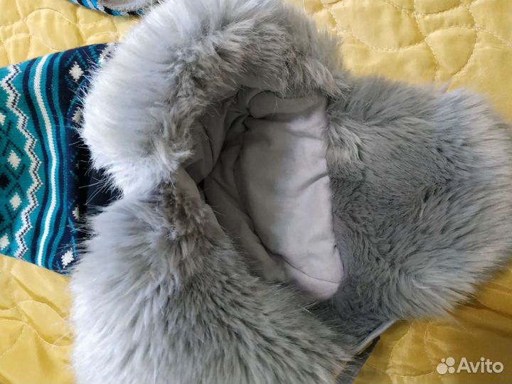 Новая шапка зимняя для мальчика 48-50-52