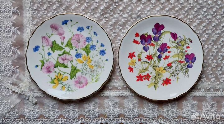 Тарелки настенные Англия