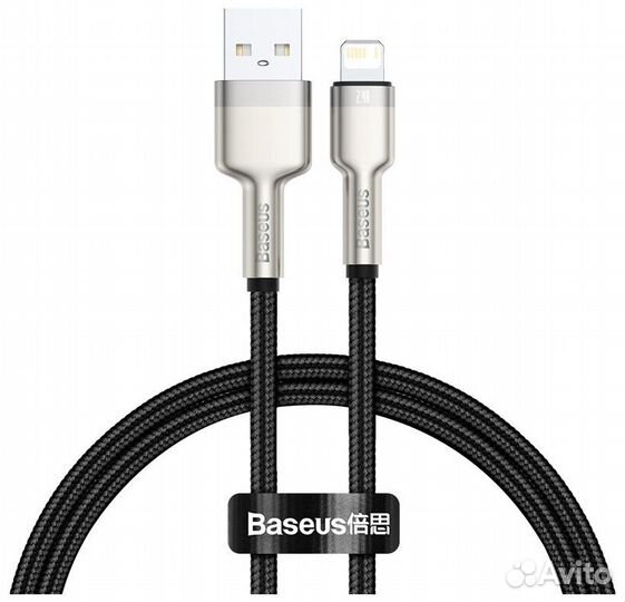 Кабель Baseus Cafule Series Metal USB-Lightning 2m