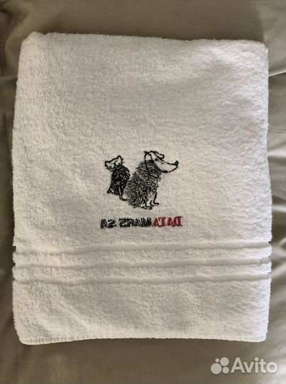 Полотенце большое банное махровое новое