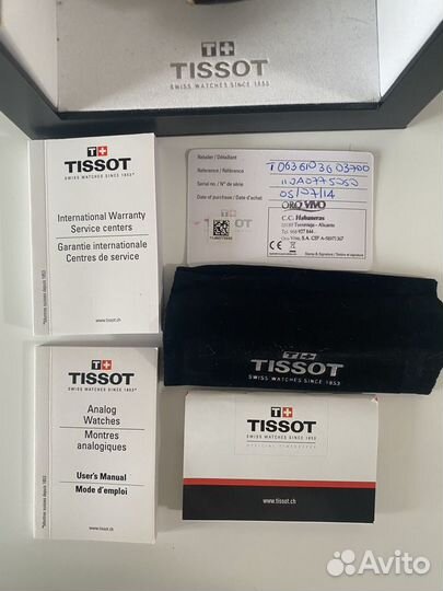 Часы tissot мужские оригинал T063