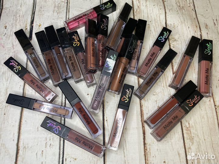 Матовая жидкая и обычная помада