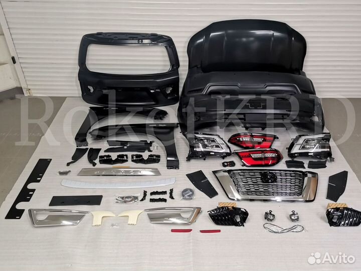 Рестайлинг Nissan Patrol Y62 2010+ в 2020 J7690