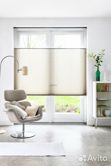 Шторы плиссе и гофре моторизированные