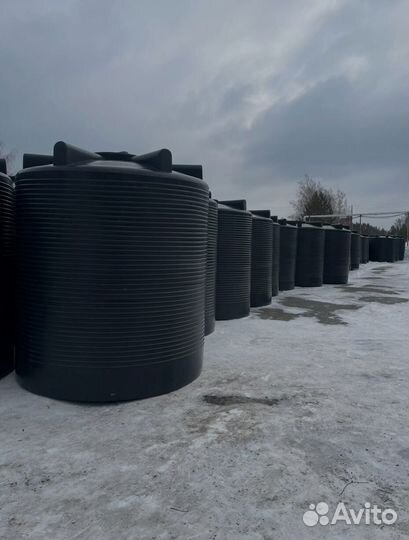 Пластиковая емкость для воды 10000 л