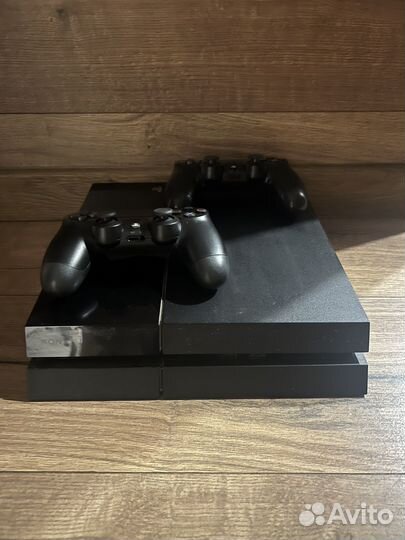 Sony playstation 4+8игр+2геймпада