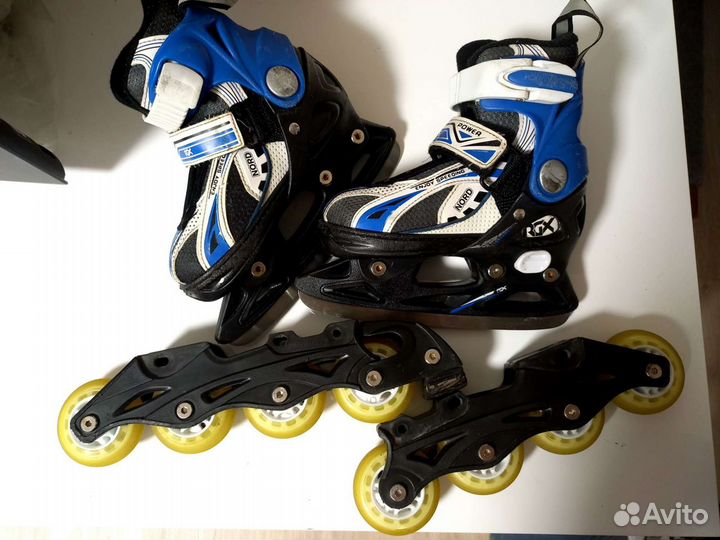 Коньки/ролики размер 29-32
