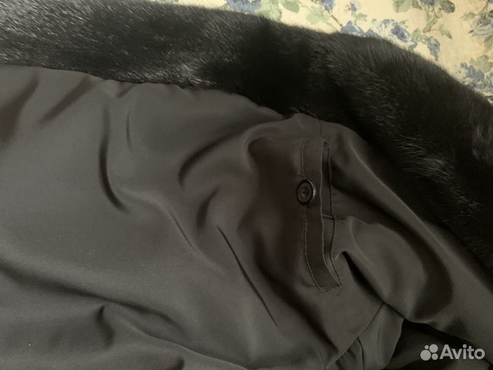Полушубок мужское норковое