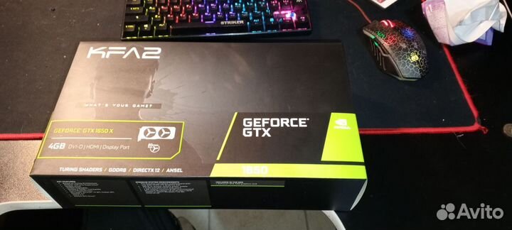 Видеокарта nvidia GeForce GTX 1650