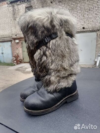 Летные собачьи унты