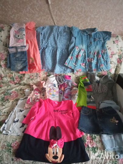 Вещи пакетом на девочку 2 года