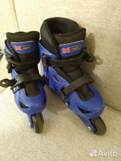 Роликовые коньки детские раздвижные