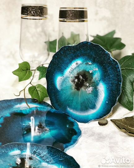 Посуда из эпоксидной смолы