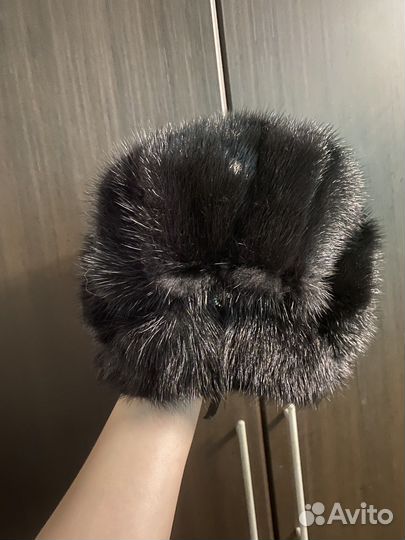 Шапка норковая