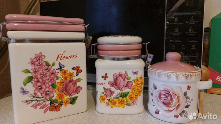 Банки для сыпучих продуктов