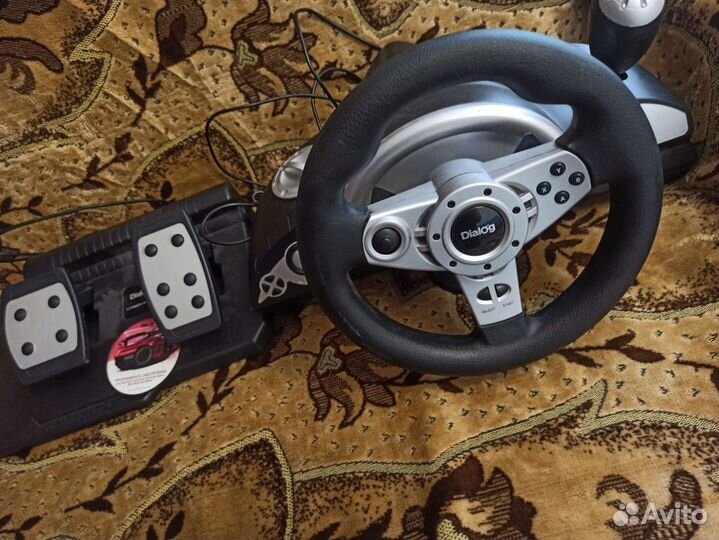 Игровой руль dialog