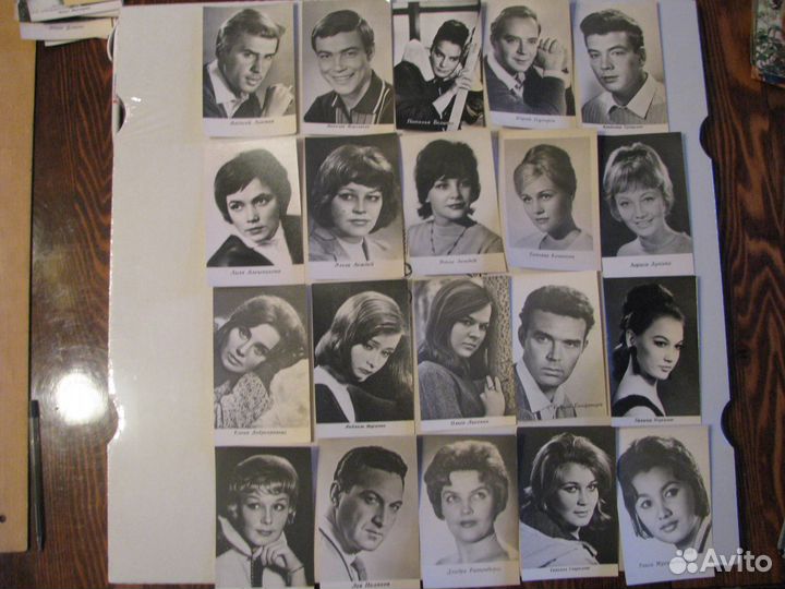 Фото артистов советского кино 60-80х годов, 73шт