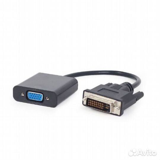 Переходник DVI-D-VGA Cablexpert A-dvid-vgaf-01 25