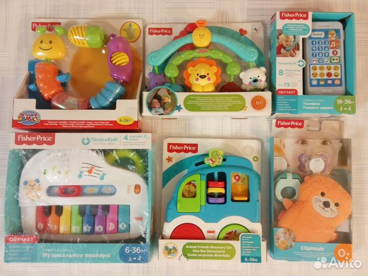 Новые фирменные игрушки для малышей