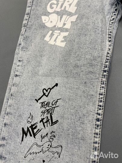 Джинсы для девочки, Dominik, 152