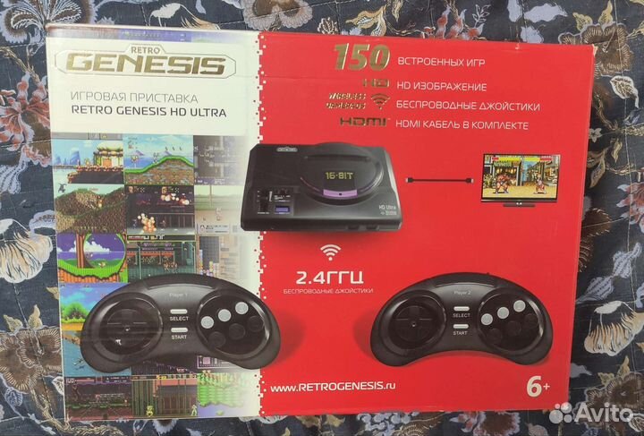 Sega retro genesis hd ultra игровая приставка