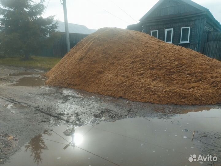 Щебень, песок