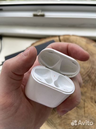 Airpods кейс + правый наушник + чехол