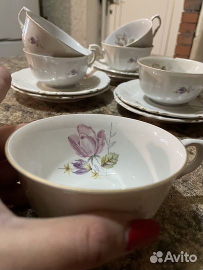 Сервиз чайный ГДР Roschutz