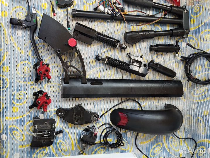 Запчасти на самокат kugoо м4