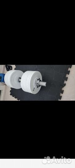 Гантели до 90 кг каждая разборные сборные