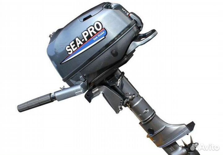 Лодочный мотор Sea-Pro F6S, 6 л.с. 4 такта