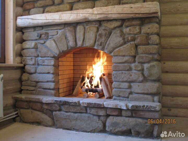 Кладка каминов, банных печей, барбекю комплексов