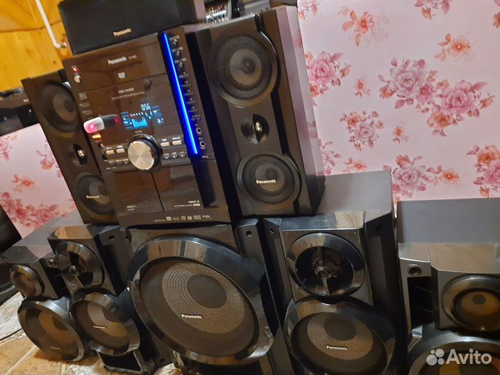 Panasonic SA-VK 960 super мощный (7колонок+ саб 25
