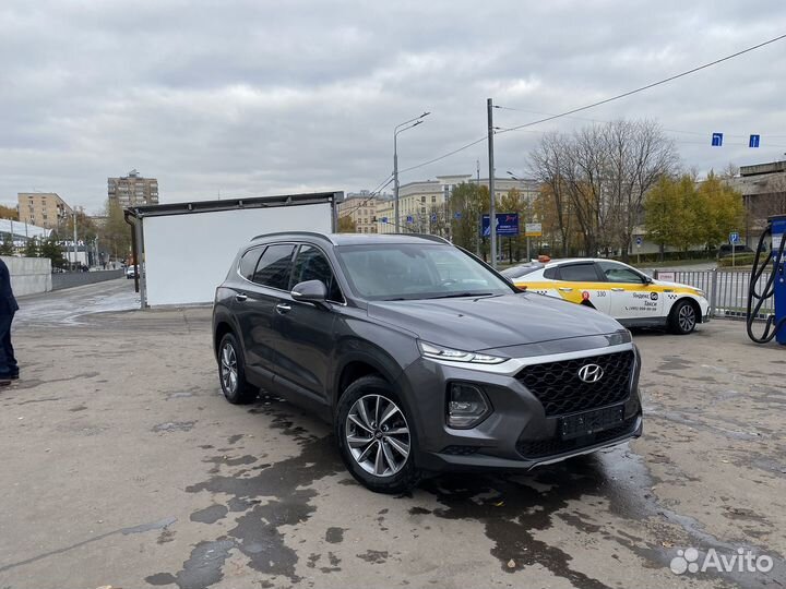Hyundai Santa Fe 2.0 AT, 2018, 180 000 км