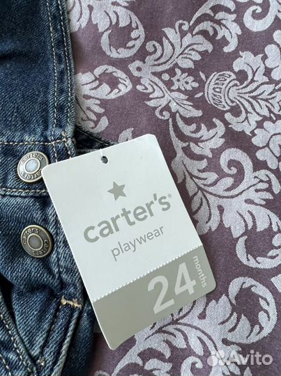 Джинсовый комбинезон Carters