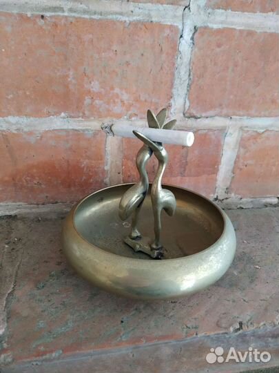 Пепельница винтажная Европа
