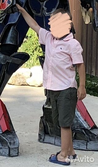 Рубашка и шорты H&M, на 4-5 лет