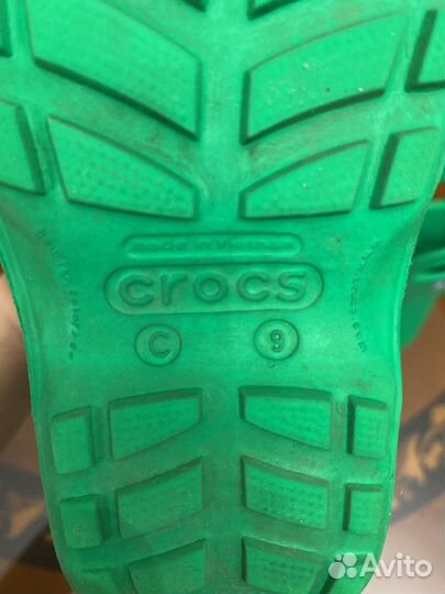 Crocs c11 сандалии и c 9 сапоги оригинал