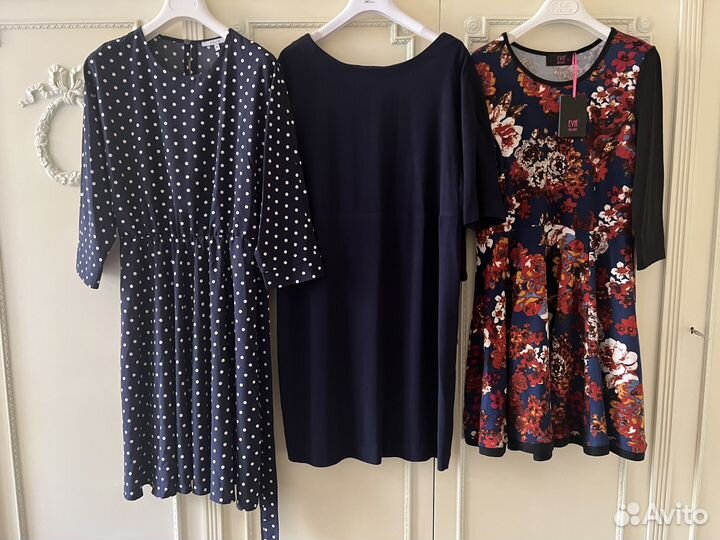 Новые платье синие mango EVA Milano Италия М-L