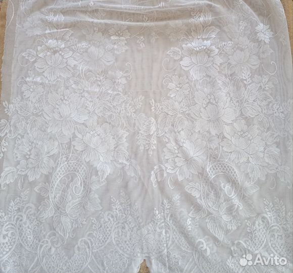 Штора тюль для кухни