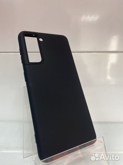 Чехол силиконовый samsung Galaxy S21 черный