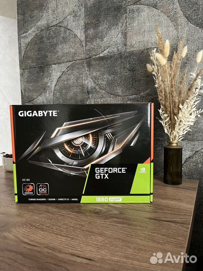 Видеокарта gigabyte GeForce GTX 1660 super OC