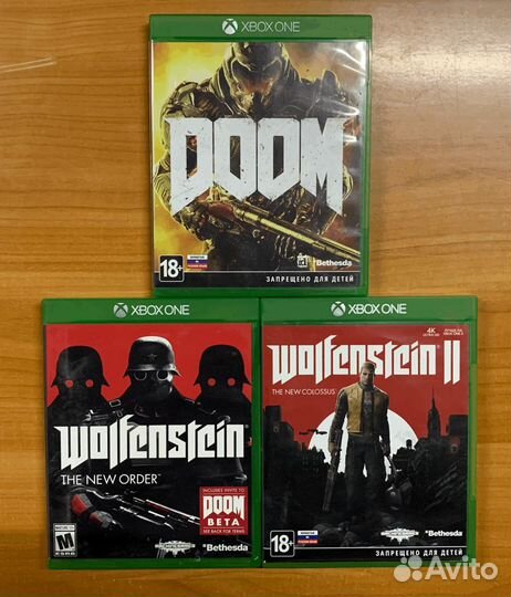 Xbox One шутеры: Doom, Wolfenstein